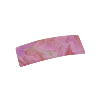 Pink Dream French Barette Hair Clip